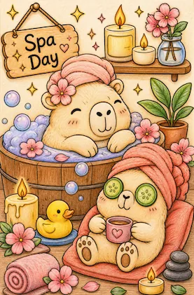 Kawaii Coloring Pages