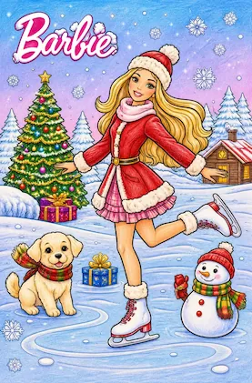Barbie Coloring Pages